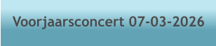 Voorjaarsconcert 07-03-2026